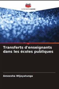 Transferts d'enseignants dans les écoles publiques - Wijayatunga, Ameesha