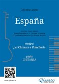 España   Trittico per Chitarra e Pianoforte (parte chitarra) (fixed-layout eBook, ePUB)