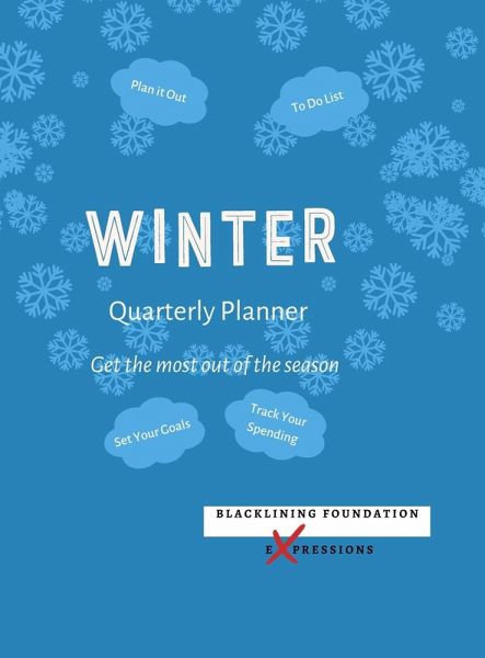 Winter Sesonal Quarterly Planner Winter Sesonal Quarterly Planner