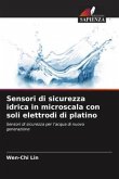 Sensori di sicurezza idrica in microscala con soli elettrodi di platino