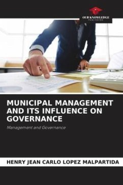 MUNICIPAL MANAGEMENT AND ITS INFLUENCE ON GOVERNANCE - Lopez Malpartida, Henry Jean Carlo