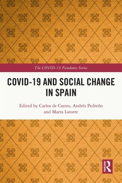 Cover COVID-19 and Social Change in Spain (eBook, PDF)