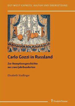 Cover Carlo Gozzi in Russland (eBook, PDF)
