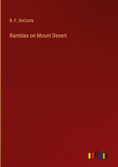 Rambles on Mount Desert