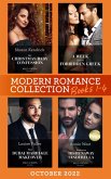 Modern Romance October 2022 Books 1-4: Her Christmas Baby Confession (Secrets of the Monterosso Throne) / A Week with the Forbidden Greek / Their Dubai Marriage Makeover / Reclaiming His Runaway Cinderella (eBook, ePUB)