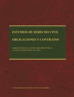 Estudios de Derecho Civil: obligaciones y contratos, tomos I (eBook, PDF) - Autores, Varios
