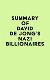 Summary of David De Jong's Nazi Billionaires (eBook, ePUB)