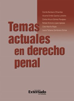 Cover Temas actuales en derecho penal (eBook, PDF)