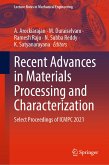 Recent Advances in Materials Processing and Characterization (eBook, PDF)