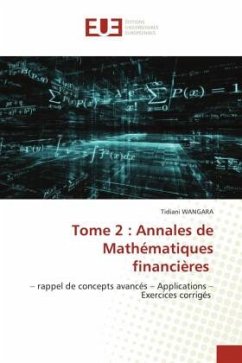 Tome 2 : Annales de Mathématiques financières - Wangara, Tidiani