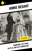 Marriage, As It Was, As It Is, and As It Should Be (eBook, ePUB)
