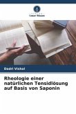 Rheologie einer natürlichen Tensidlösung auf Basis von Saponin