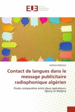 Contact de langues dans le message publicitaire radiophonique algérien - ZEROUALI, NAFISSA