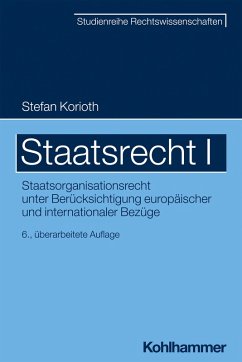 Staatsrecht I (eBook, ePUB) - Korioth, Stefan; Müller, Michael W.