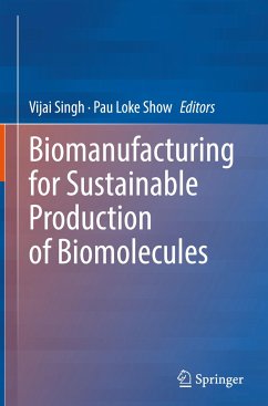 Biomanufacturing for Sustainable Production of Biomolecules