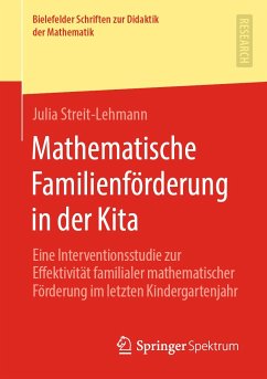 Mathematische Familienförderung in der Kita (eBook, PDF) - Streit-Lehmann, Julia