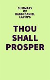 Summary of Rabbi Daniel Lapin's Thou Shall Prosper (eBook, ePUB)
