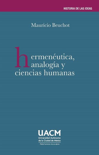 Hermenéutica, analogía y ciencias humanas (eBook, ePUB)