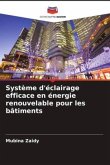 Système d'éclairage efficace en énergie renouvelable pour les bâtiments