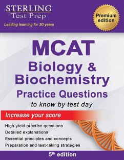 MCAT Biology & Biochemistry Practice Questions - Test Prep, Sterling