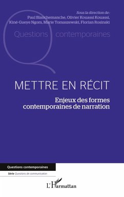 Mettre en récit Cover Mettre en récit