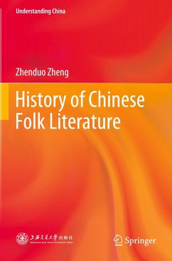 History of Chinese Folk Literature - Zheng, Zhenduo