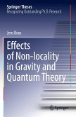 Effects of Non-locality in Gravity and Quantum Theory