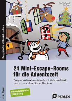24 Mini-Escape-Rooms für die Adventszeit - Sopäd - Kirschbaum, Klara;Rieper, Ruth