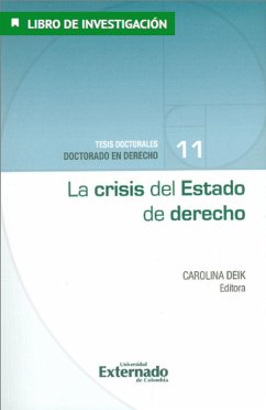 Cover La crisis del Estado de derecho (eBook, PDF)