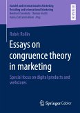 Essays on congruence theory in marketing (eBook, PDF)