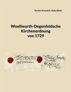 Woellwarth-Degenfeldsche Kirchenordnung von 1729 (eBook, ePUB)