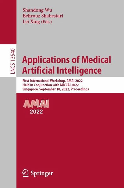 Applications of Medical Artificial Intelligence (eBook, PDF)
