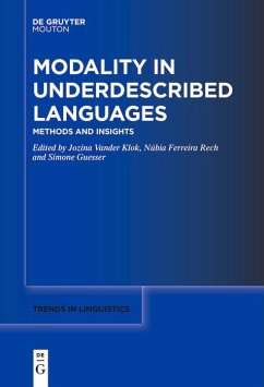 Modality in Underdescribed Languages (eBook, ePUB)