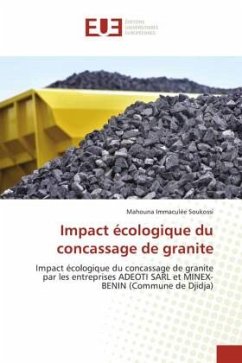 Impact écologique du concassage de granite - Soukossi, Mahouna Immaculée