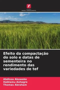 Efeito da compactação do solo e datas de sementeira no rendimento das variedades de tef - Akawake, Abdissa;Ashagre, Habtamu;Abraham, Thomas