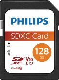 Philips SDXC Card 128GB Class 10 UHS-I U1