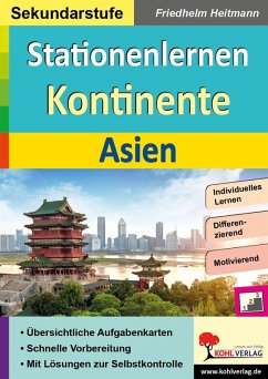 Cover Stationenlernen Kontinente / Asien (eBook, PDF)