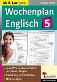 Wochenplan Englisch 5 (eBook, PDF)