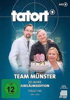 Tatort Münster - Thiel & Boerne ermitteln, 20 DVDs (20 Jahre Jubiläums-Edition) - Tatort Team Muenster