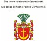 The noble Polish family Gerwatowski.... - Bild 1