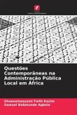 Questões Contemporâneas na Administração Pública Local em África