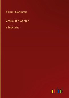 Venus and Adonis - Shakespeare, William