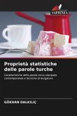 Proprietà statistiche delle parole turche