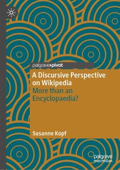 A Discursive Perspective on Wikipedia (eBook, PDF) - Kopf, Susanne