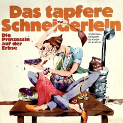 Gebrüder Grimm, Das tapfere Schneiderlein / Die Prinzessin auf der Erbse (MP3-Download) - Grimm, Brüder; Halver, Konrad