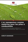 L'or nanoporeux comme matériau pour les piles à combustible