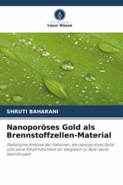 Nanoporöses Gold als Brennstoffzellen-Material - Baharani, Shruti