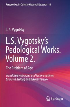 L.S. Vygotsky¿s Pedological Works. Volume 2. - Vygotsky, L. S.