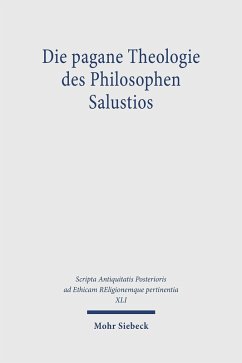 Cover Die pagane Theologie des Philosophen Salustios (eBook, PDF)