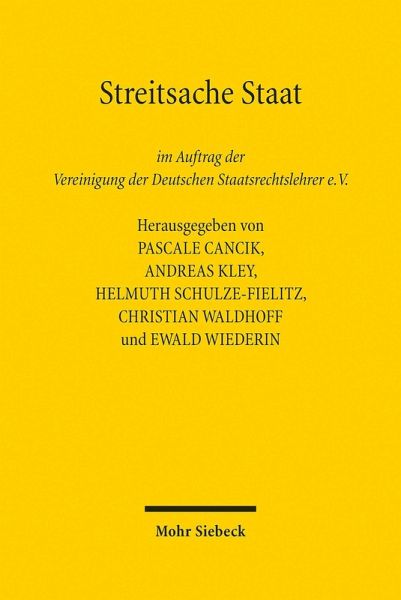 Streitsache Staat (eBook, PDF)